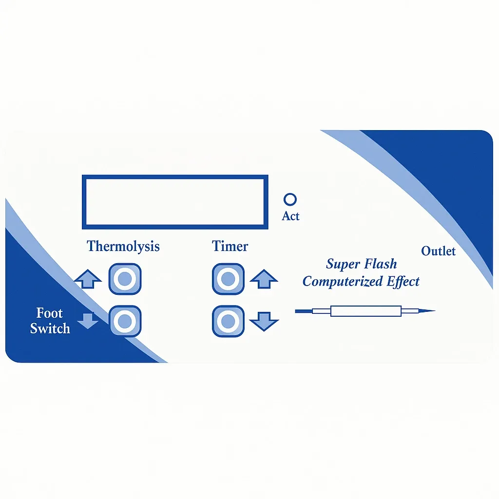 Flat or Embossed Panel Label