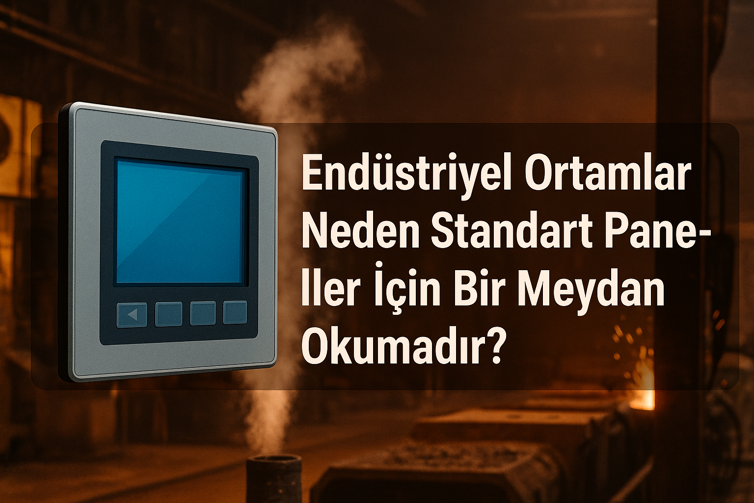 Zorlu Koşullar İçin HMI Panel Tasarımı: Endüstriyel Dayanıklılık Rehberi