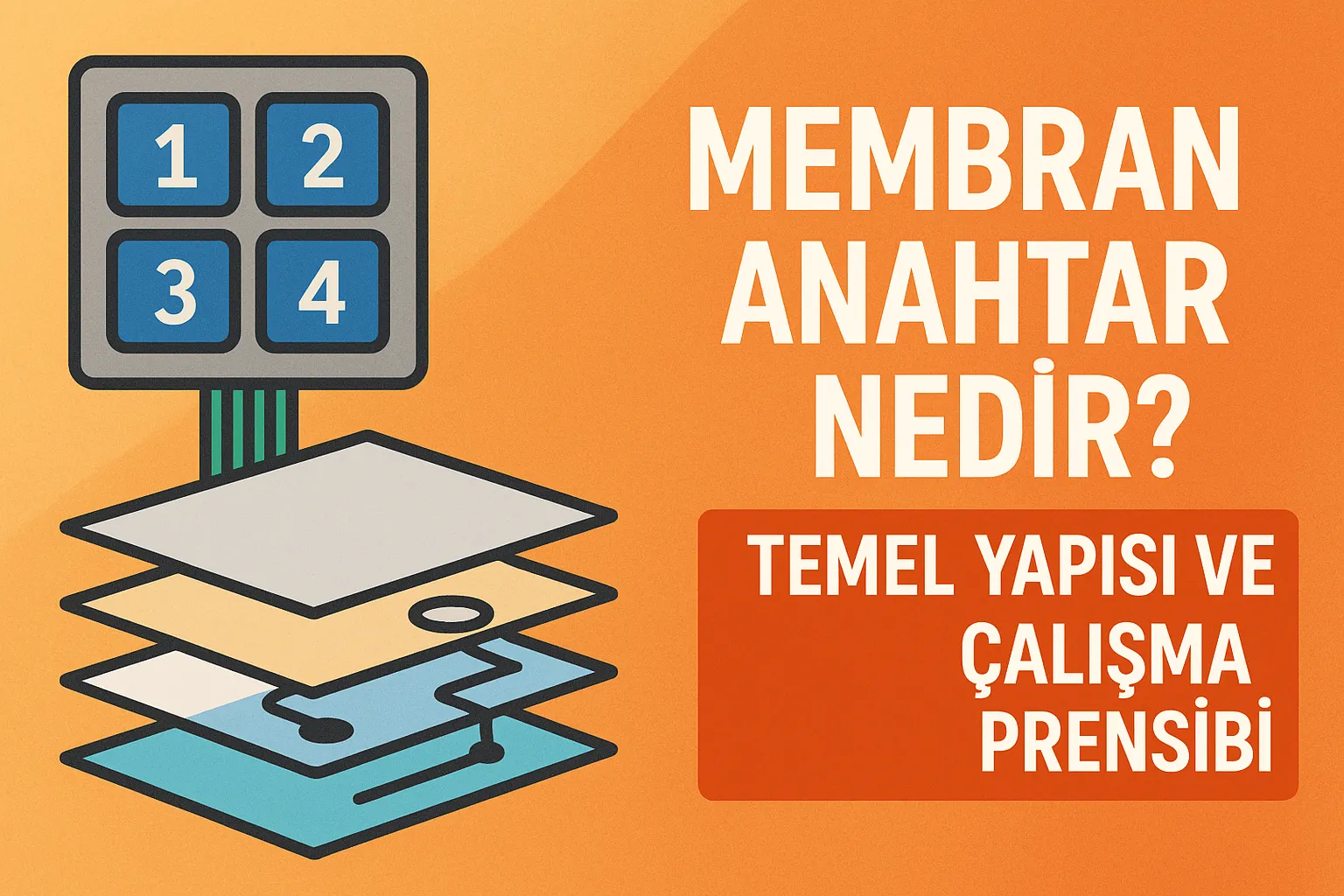 Membran Anahtar Nedir ve Neden Tercih Edilmelidir?