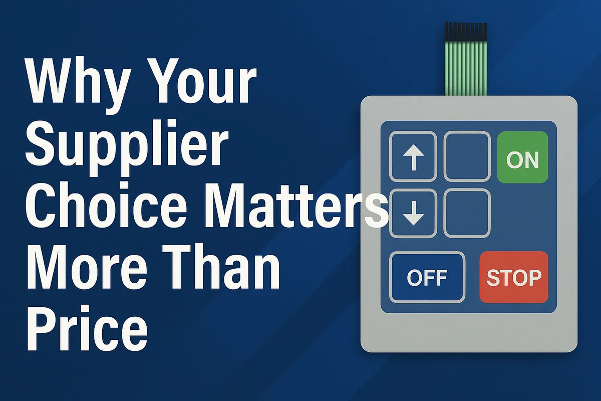 How to Choose the Right Membrane Switch Supplier: An OEM's Guide